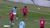 瓜帅场边观战！U18青年足总杯曼城2-1绝杀曼联夺冠！